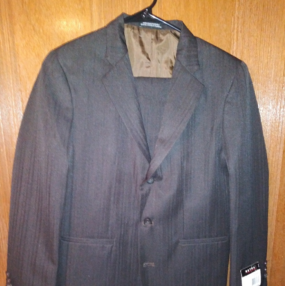 Retro boys suit, size 16